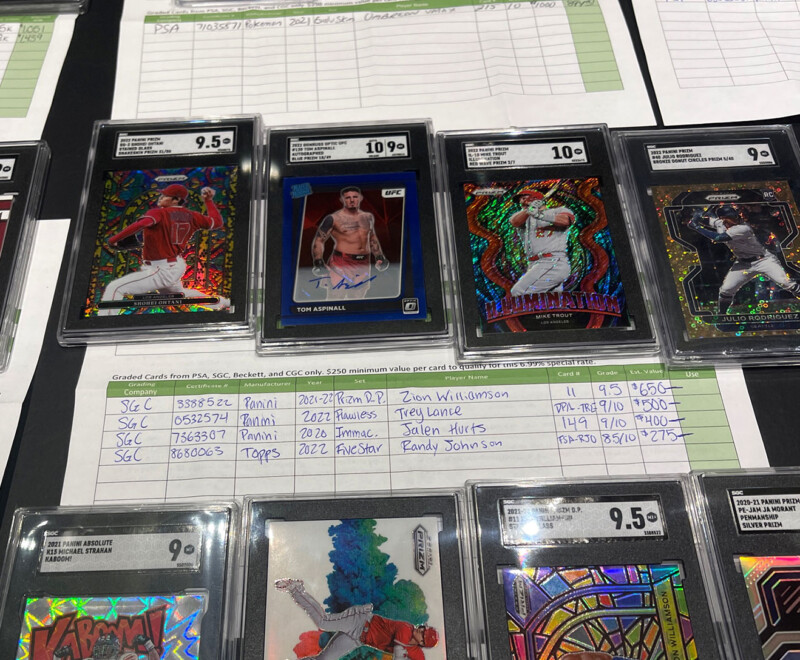 Sports Card Consignment eBay Auctions AA Mint Cards